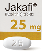 Jakafi® ruxolitinib 25 mg tablet