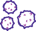 Graphic of more blood cells