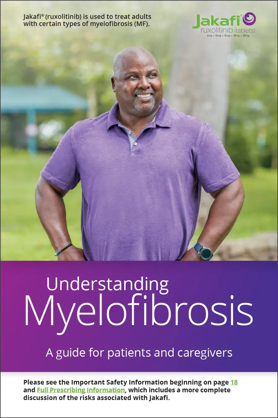 Image of the Understanding Myelofibrosis Guide