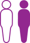 Icon of 2 people