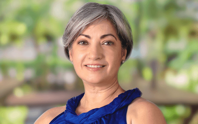 Image of a happy woman