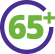 Graphic of 65+