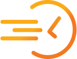 Graphic of a clock