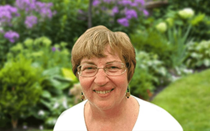 Image of a happy person outside