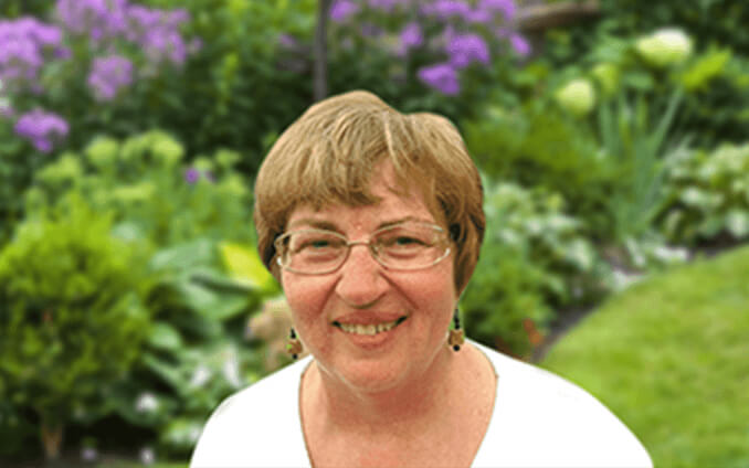 Image of a happy person outside