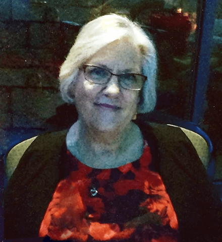 Image of Karen, a 70 year old woman.