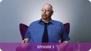 Image of a man in a blue shirt for Episode 3 – Discovering the Power of Partnership
